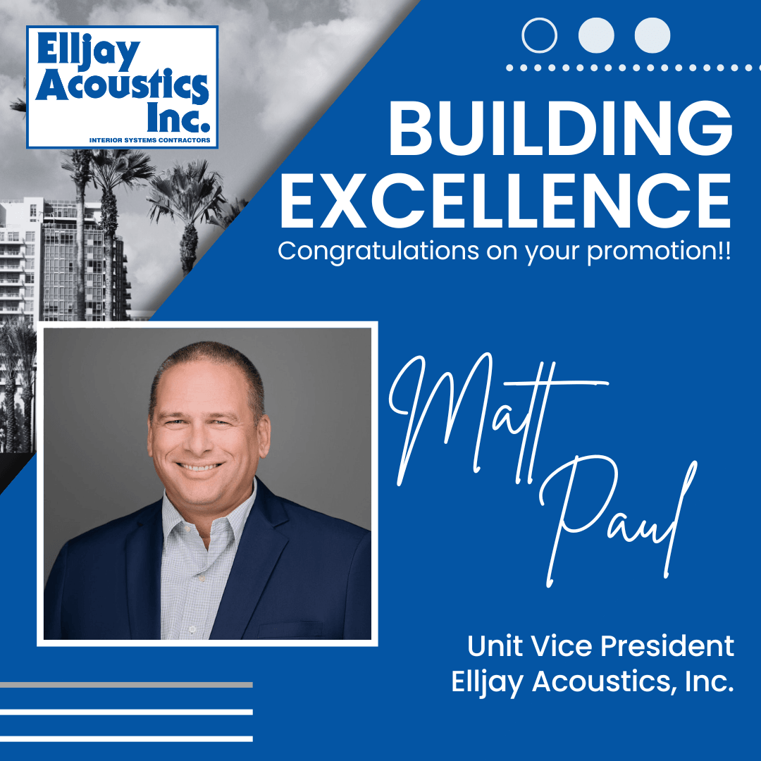 Elljay Acoustics Unit Vice President